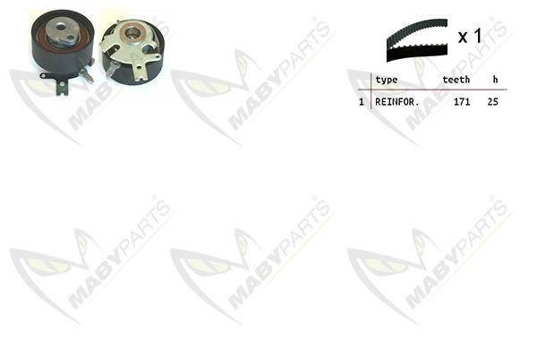 Maby Parts OBK010154 Timing Belt Kit OBK010154