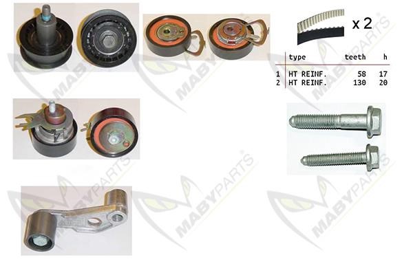 Maby Parts OBK010256 Timing Belt Kit OBK010256