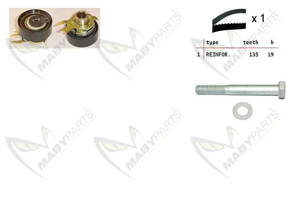 Maby Parts OBK010165 Timing Belt Kit OBK010165