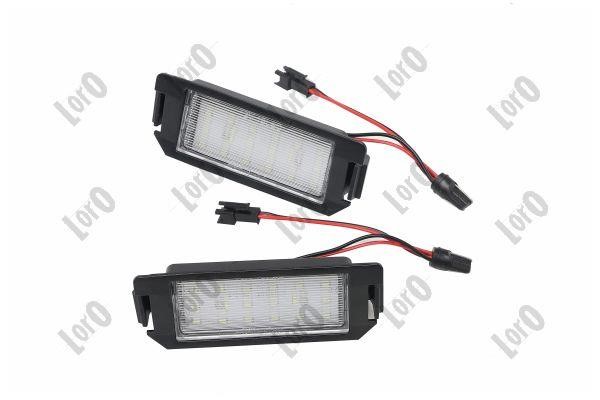 L192100006LED Abakus Licence Plate Lamp, towbar