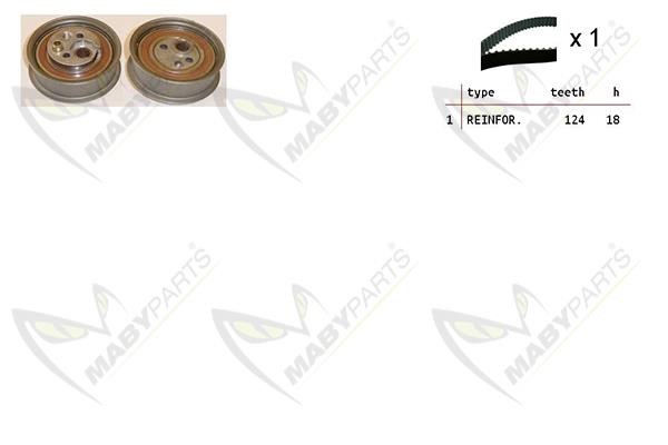 Maby Parts OBK010283 Timing Belt Kit OBK010283