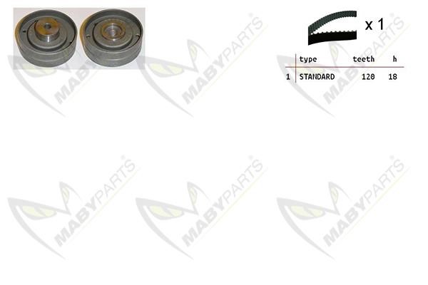 Maby Parts OBK010285 Timing Belt Kit OBK010285