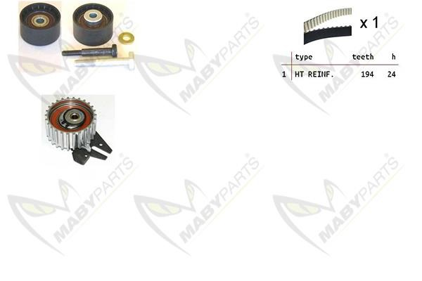 Maby Parts OBK010040 Timing Belt Kit OBK010040