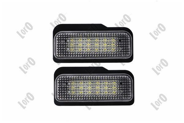 L542100009LED Abakus Licence Plate Lamp, towbar
