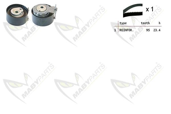 Maby Parts OBK010045 Timing Belt Kit OBK010045
