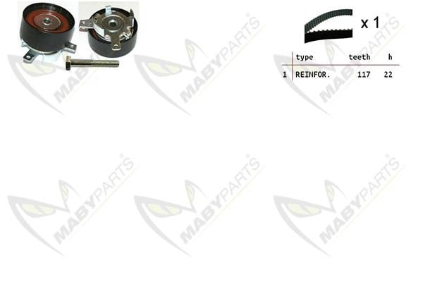 Maby Parts OBK010050 Timing Belt Kit OBK010050