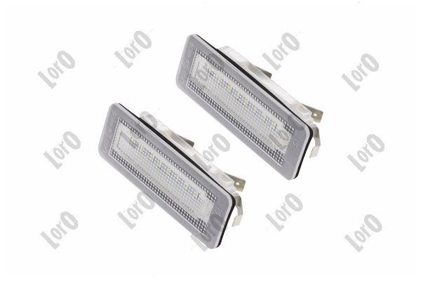 L562100001LED Abakus Licence Plate Lamp, towbar