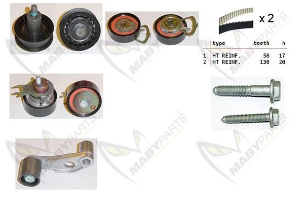 Maby Parts OBK010080 Timing Belt Kit OBK010080