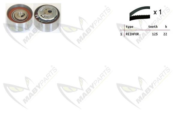 Maby Parts OBK010082 Timing Belt Kit OBK010082
