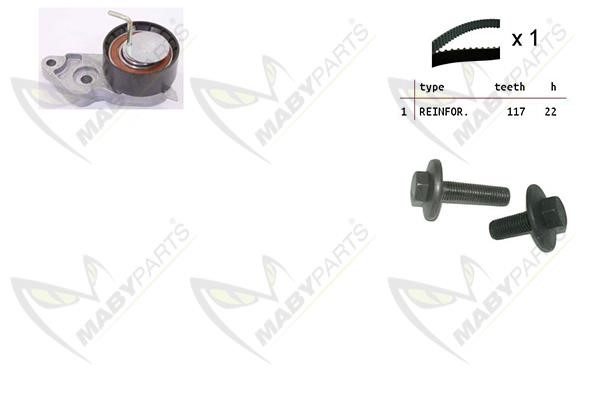 Maby Parts OBK010087 Timing Belt Kit OBK010087