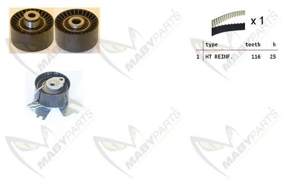 Maby Parts OBK010093 Timing Belt Kit OBK010093