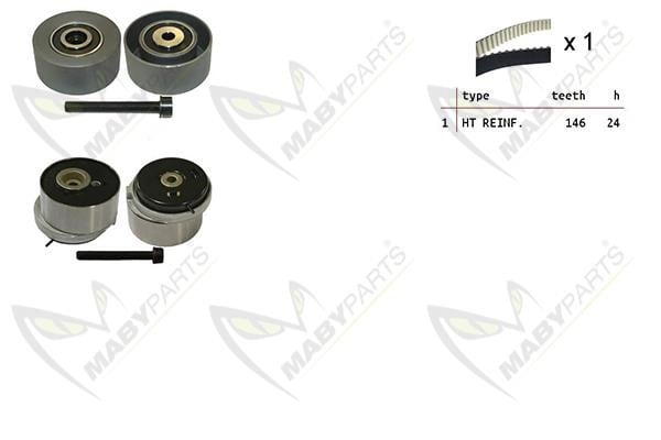Maby Parts OBK010095 Timing Belt Kit OBK010095