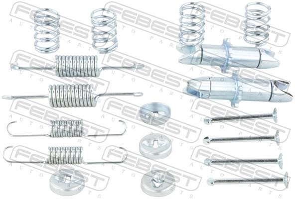 Rear brake pad fitting kit Toyota Sequoia: 0104GRJ200RKIT Febest Brake pad fitting kit