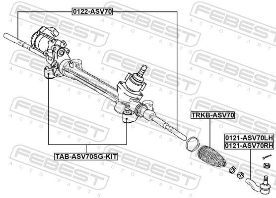 Buy Febest 0121-ASV70LH at a low price in United Arab Emirates!
