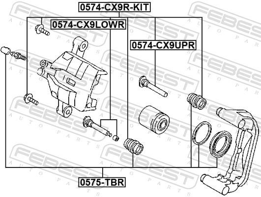 Buy Febest 0574-CX9R-KIT at a low price in United Arab Emirates!