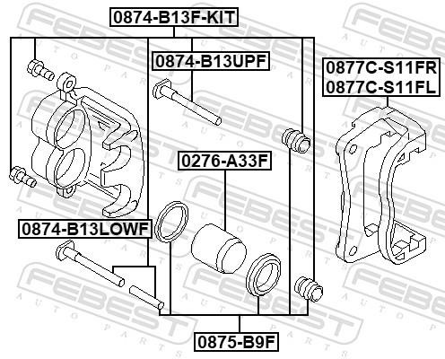 Buy Febest 0874-B13F-KIT at a low price in United Arab Emirates!