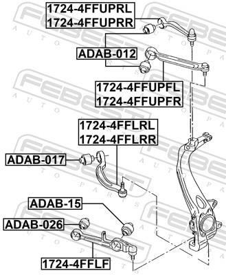 Buy Febest 1724-4FFUPFL at a low price in United Arab Emirates!