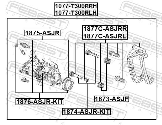 Buy Febest 1077-T300RRH at a low price in United Arab Emirates!