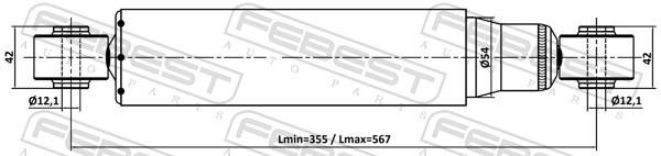 Buy Febest 10110-001R at a low price in United Arab Emirates!