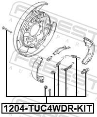 Buy Febest 1204-TUC4WDR-KIT at a low price in United Arab Emirates!