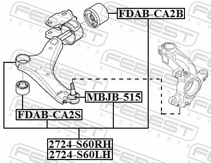 Buy Febest 2724-S60LH at a low price in United Arab Emirates!