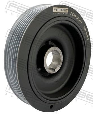 Engine crank pulley Citroen Jumpy: PGDSRHY Febest Belt Pulley, crankshaft
