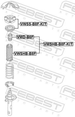 Buy Febest VWSHB-B8F-KIT at a low price in United Arab Emirates!