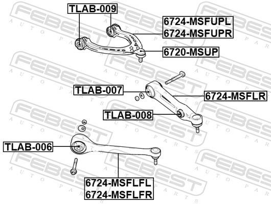 Buy Febest 6720-MSUP at a low price in United Arab Emirates!