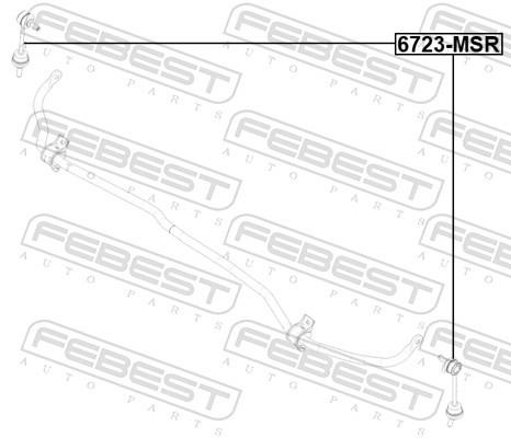 Buy Febest 6723-MSR at a low price in United Arab Emirates!