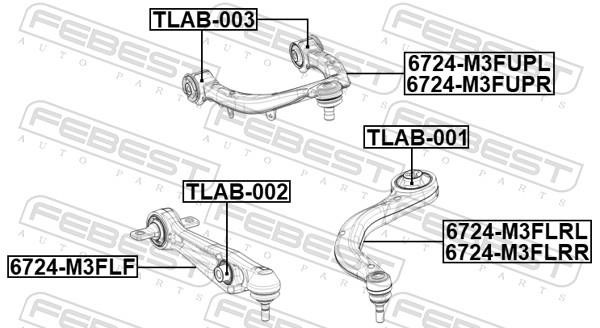 Buy Febest 6724-M3FUPR at a low price in United Arab Emirates!