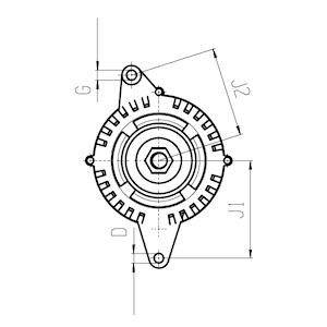 Alternator Cargo 116627