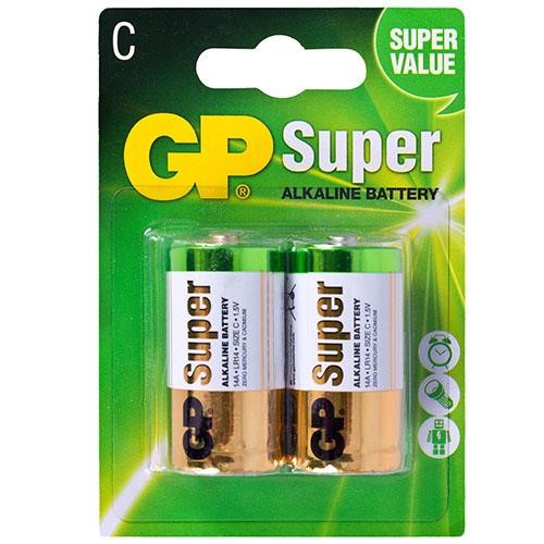 GP Batteries GP14A-U2 Alkaline battery GP SUPER ALKALINE "C", 1,5V GP14AU2