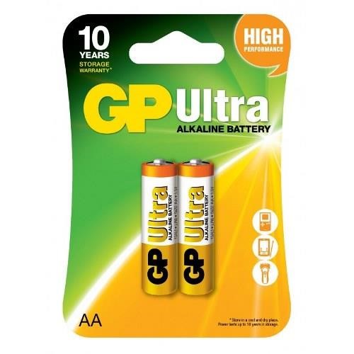 GP Batteries GP15AU-U2 Alkaline battery GP ULTRA ALKALINE "AA", 1,5V GP15AUU2