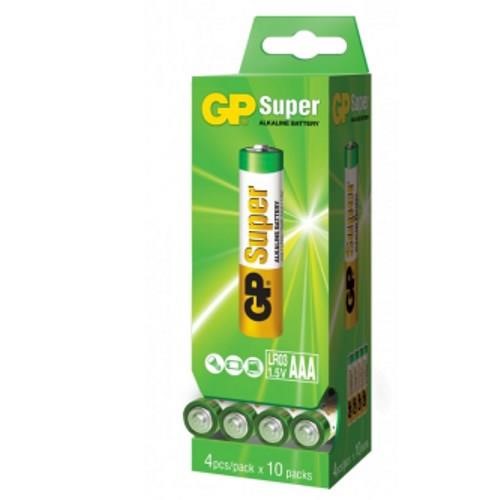 GP Batteries GP24A-PD40 Alkaline battery GP SUPER ALKALINE "AAA", 1,5V GP24APD40