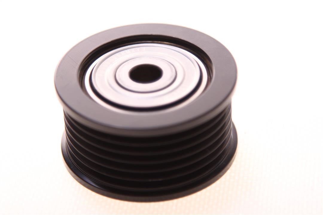 Toyota 16604-38020-DEFECT V-ribbed belt roller (drive). With traces of installation 1660438020DEFECT