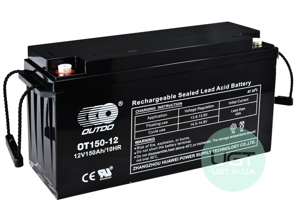 Outdo OT150-12 Battery OUTDO VRLA 12B AGM 150Ач L+ OT15012