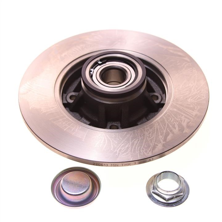 Eurorepar 1619238780 Rear brake disc, non-ventilated 1619238780