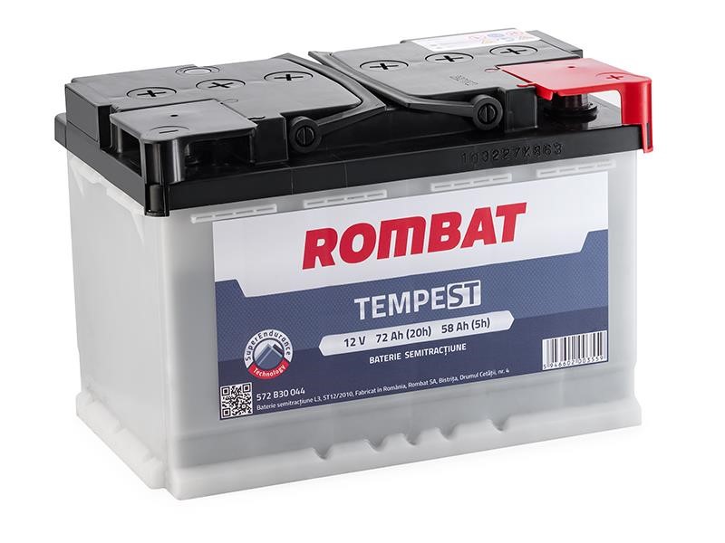 ROMBAT STL3572 Battery ROMBAT TEMPEST SEMI-TRACTION 12B AGM 72Ач 750A R+ STL3572