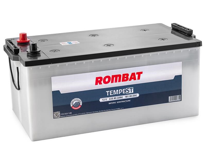 ROMBAT STM6725 Battery ROMBAT TEMPEST SEMI-TRACTION 12B AGM 225Ач 1200A L+ STM6725