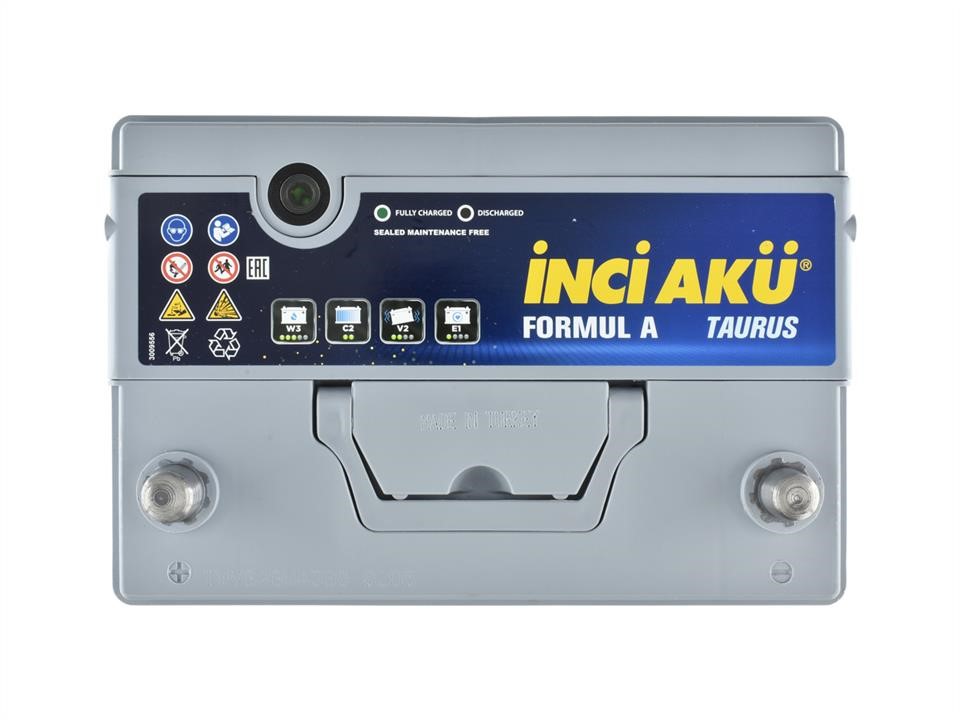 Battery INCI AKU FORMUL A TAURUS 12B Ca&#x2F;Ca + Silver 72Ач 600А(EN) L+ Inci Aku D26 072 060 117