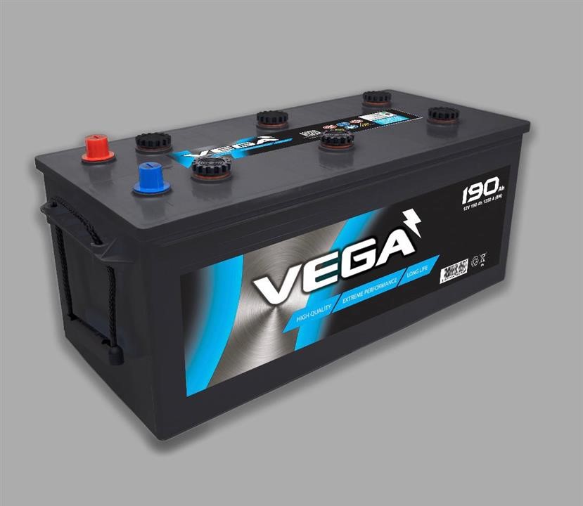 Vega VHD190 Battery VEGA BLACK 12B 190Ач 1250A L+ VHD190