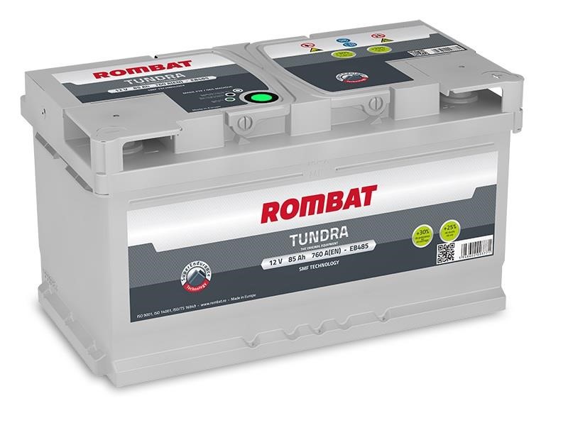 ROMBAT EB485 Battery ROMBAT TUNDRA PLUS 12B Ca/Ca + Silver 85Ач 760А(EN) R+ EB485