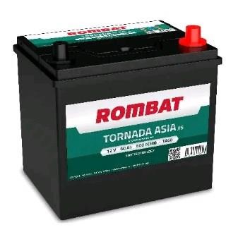 ROMBAT TA60 Battery ROMBAT TORNADO ASIA 12V 60Ah 500A (EN) R+ TA60