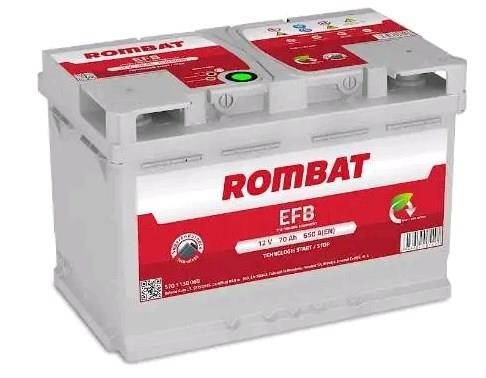 ROMBAT FC270 Battery ROMBAT EFB CHAMPION 12V 70Ah 760A (EN) R+ FC270