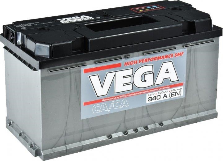 Vega V100080013 Battery VEGA STANDART 12V 100Ah 800A (EN) R+ V100080013