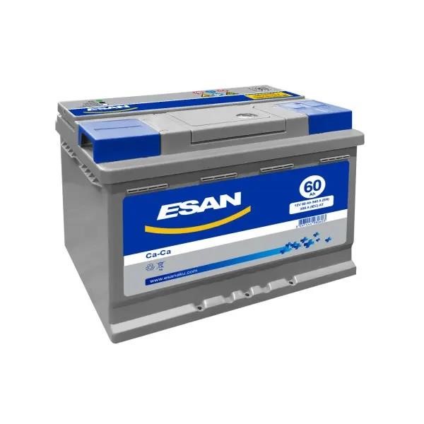 Esan EL206011B13 Battery ESAN 12B Ca/Ca + Silver 62Ач 620А(SAE) L+ EL206011B13