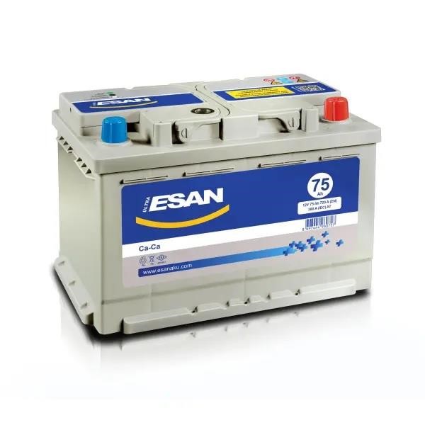 Esan EL307510B01 Battery ESAN 12B Ca/Ca + Silver 78Ач 780А(SAE) R+ EL307510B01
