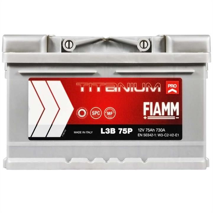 Fiamm 7905156 Battery FIAMM TITANIUM PRO 12V 75Ah 730A (EN) R+ 7905156