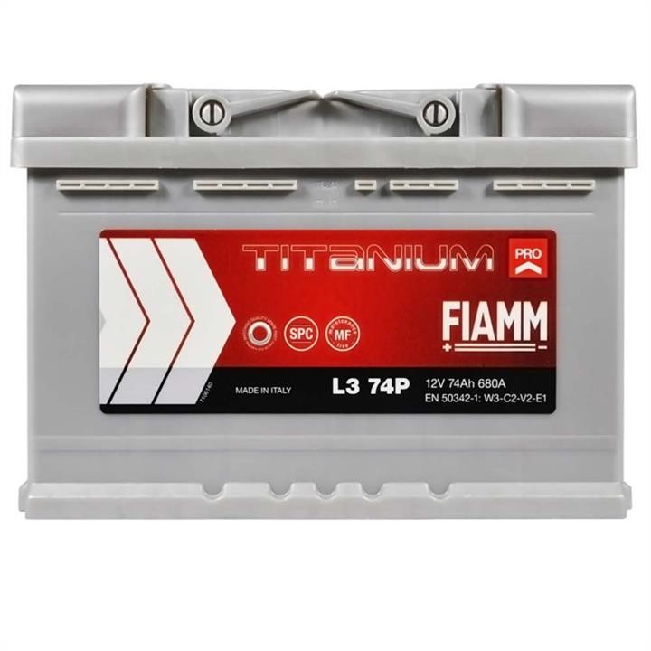 Fiamm 7905154 Battery FIAMM TITANIUM PRO 12V 74Ah 680A (EN) R+ 7905154