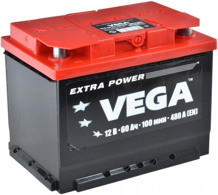 Vega V60048013 Battery VEGA SUPER ECONOM 12V 60Ah 480A (EN) R+ V60048013